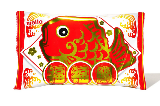 Meito Puko Puku Taiyaki Fish Chocolate, RED